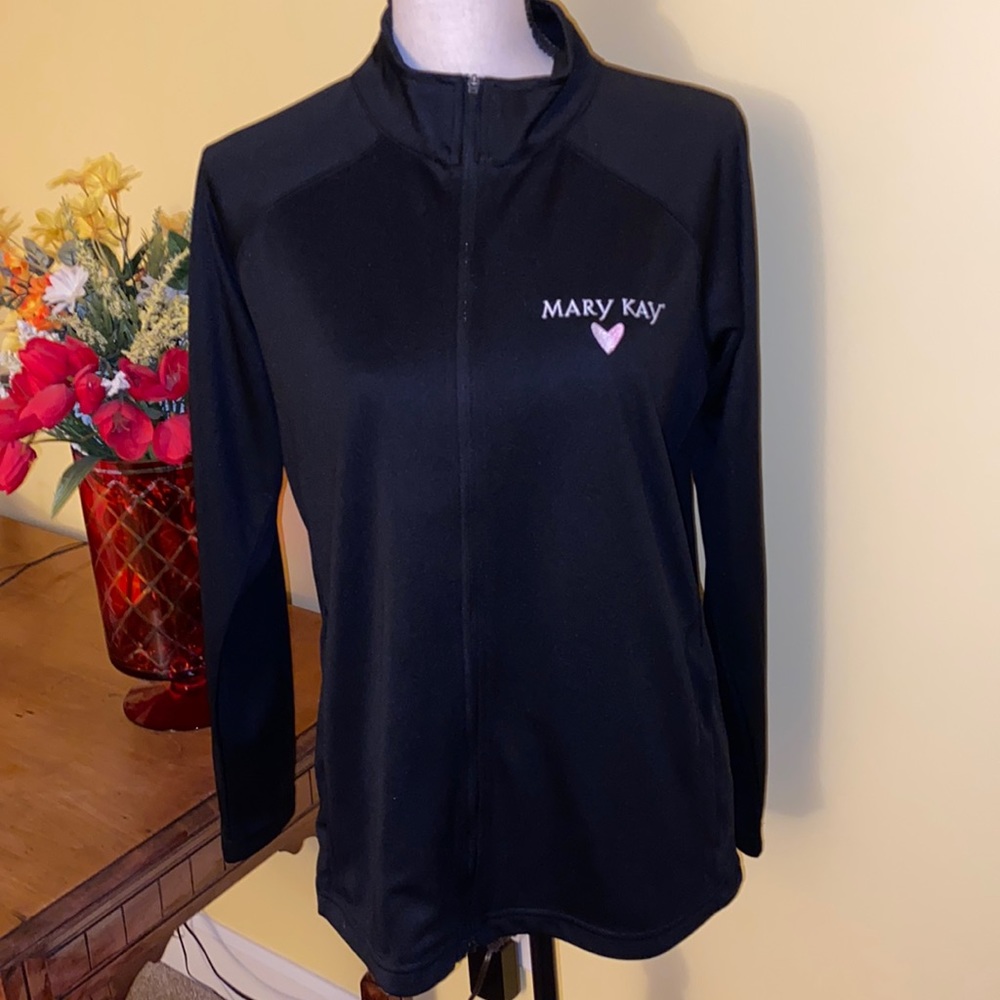 *LIKE NEW* Mary Kay black size L, polyester jacket